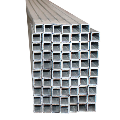 Mềm galvanized cấu trúc Erw hình chữ nhật ống thép thấp carbon hình vuông