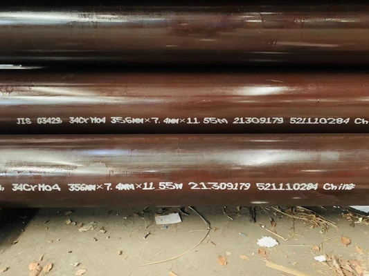 Uốn ống thép liền mạch bền 34Cr Mo4 JIS G3429