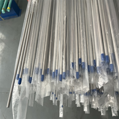 Gcr15 304 ống vệ sinh thép không gỉ 202 201 EP / BA ống không may chính xác
