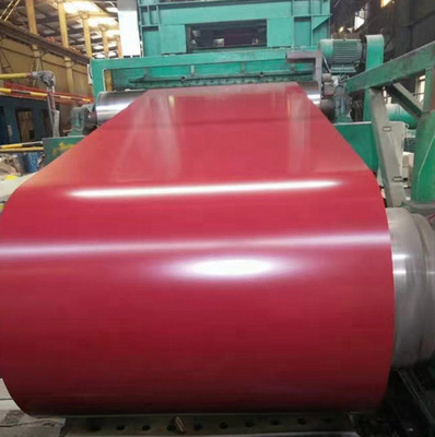 Thép cuộn mạ kẽm Ppgi tráng màu cho vật liệu xây dựng