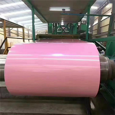 Thép mạ màu Thép cuộn Ppgi Thép 26 Đo Trọng lượng cuộn 8 tấn