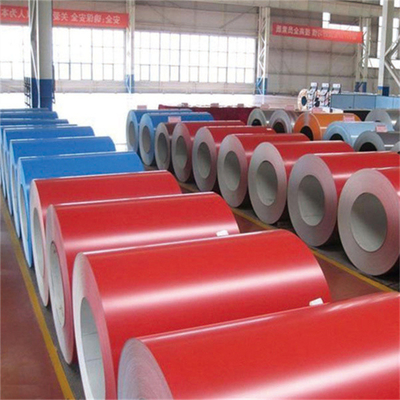 Ppgi Ppgl Kim loại thép cuộn mạ kẽm Dx51d được sơn phủ sẵn