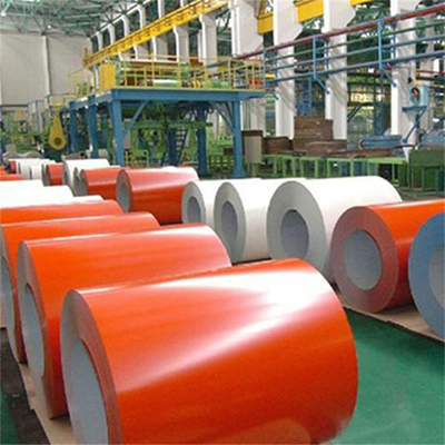 Thép cuộn mạ kẽm 0,11mm Ppgi Ppgl Màu đã được sơn sẵn